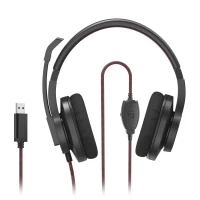 1. Hama Słuchawki Komputerowe HS-USB400