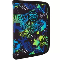 1. Coolpack Clipper Piórnik Dwuklapkowy Bez Wyposażenia Skate Night F076930