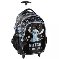 3. Paso Plecak Szkolny Na Kółkach Stitch Niebieski DS25GG-997
