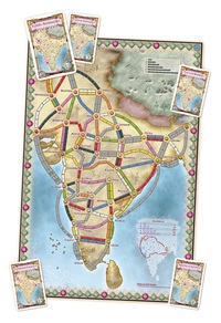 3. Wsiąść do Pociągu: Kolekcja Map 2 - Indie i Szwajcaria