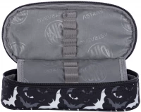 5. AstraBag Piórnik AC6 Saszetka Usztywniona Night Bats 503022046