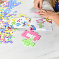 10. Meli Klocki Minis Mosaic Pastel Edu 1400el. 50311