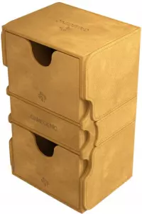 1. Gamegenic: Stronghold 200+ XL Convertible - Pudełko na Karty - Sand