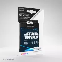 1. Gamegenic: Star Wars Unlimited - Art Sleeves -  Koszulki na Karty - Space Blue