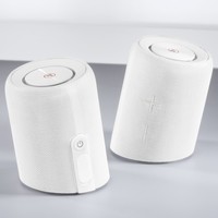 12. Hama Głośnik Mobilny Bluetooth " Twin 2.0" Biały