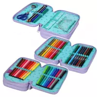 4. CoolPack Prime Zestaw Szkolny Stitch Pastel 3el Plecak F025885 + Worek F054885 + Piórnik F067885