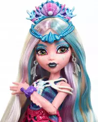 6. Mattel Monster High Fest Lalka Lagoona Blue Festiwalowe Stylizacje HXH82
