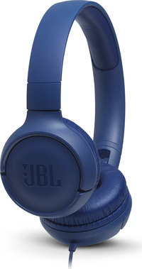 4. JBL Słuchawki Tune 500 Niebieskie