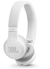1. JBL Słuchawki Bezprzewodowe Live 400BT Białe