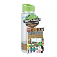 1. Zestaw Prezentowy Minecraft : Butelka + Naklejki
