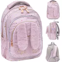 10. AstraBag Plecak Szkolny AB330 Fluffy Bunny 502025022