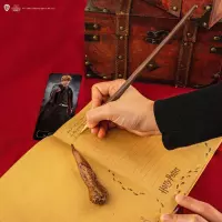 6. Harry Potter Długopis Różdżka + Stojak z Zakładką 3D - Ron Weasley