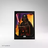 4. Gamegenic: Star Wars Unlimited - Double Sleeving Pack - Koszulki na Karty - Darth Vader