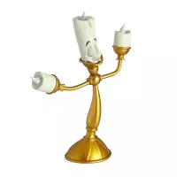 4. Lampka Disney Piękna i Bestia - Świecznik