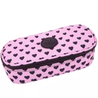 1. Coolpack Campus Piórnik Tuba Usztywniona z Organizerem Pink Marshmallow F062893