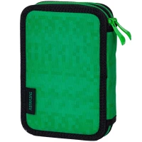 2. AstraBag Piórnik AC21 Dwukomorowy z Wyposażeniem Pixel Hero 503024056