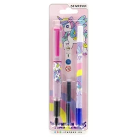 1. Starpak Pióro Wieczne + 2 Naboje + Wymazywacz Unicorn 536851
