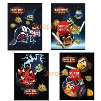 1. Angry Birds Star Wars Zeszyt Szkolny A5 32K Linia 290398