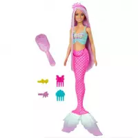 2. Mattel Lalka Barbie Syrenka Długie Włosy HRR00 