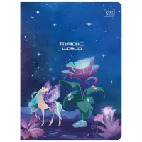3. Interdruk Zeszyt A5 32 kartek kratka Metallic Fantasy 366634