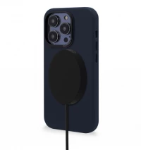2. Decoded – skórzana obudowa ochronna do iPhone 14 Pro Max kompatybilna z MagSafe (Steel Blue)