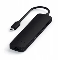 1. Satechi Slim Multiport USB-C - Adapter do Urządzeń Mobilnych Black