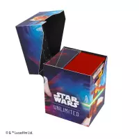 6. Gamegenic: Star Wars Unlimited - Soft Crate - Pudełko na Karty - Ahsoka Tano / General Grievous