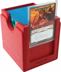 4. Gamegenic: Sidekick PRO 100+ XL- Pudełko na Karty - Red