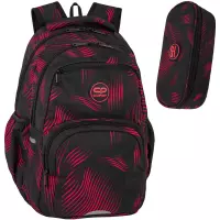 1. CoolPack Pick Plecak Szkolny Młodzieżowy Rubin F099897 + Piórnik F062897