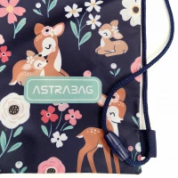 2. AstraBag Worek Szkolny Na Sznurkach AD1 Baby Deer 507024045