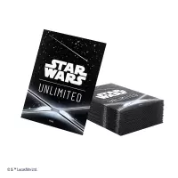 3. Gamegenic: Star Wars Unlimited - Art Sleeves - Koszulki na Karty - Card Back Black