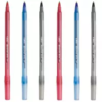 2. Bic Długopis Round Stic Classic 6 Sztuk 3 kolory 929071