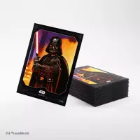 3. Gamegenic: Star Wars Unlimited - Double Sleeving Pack - Koszulki na Karty - Darth Vader
