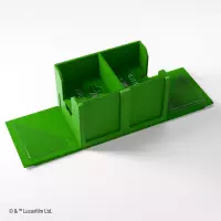 10. Gamegenic: Star Wars Unlimited - Double Deck Pod - Premium Pudełko na Karty - Green
