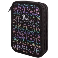 5. Hash Piórnik AC2 Dwukomorowy bez Wyposażenia Holo Neon Kitty 503022035