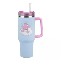 2. Kubek Podróżny ze Słomką Troskliwe Misie - 1200 ml