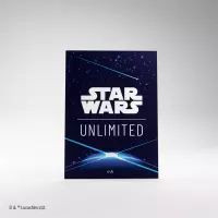 2. Gamegenic: Star Wars Unlimited - Double Sleeving Pack - Koszulki na Karty - Space Blue