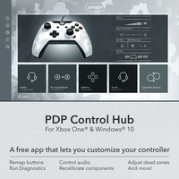 7. Pad PDP Przewodowy Delux Camo White New Xbox One/PC