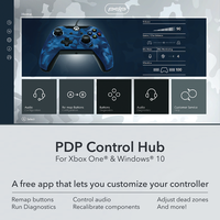 8. Pad PDP Przewodowy Delux Camo Blue New Xbox One/PC