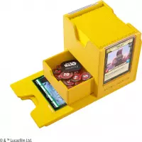 11. Gamegenic: Star Wars Unlimited Card Game - Twin Suns Deck Pod - Pudełko na Karty - Yellow