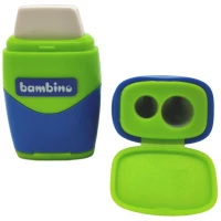 5. Bambino Temperówka z Gumką 2w1 Mini Zoo 650161 649776
