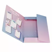 1. Starpak Teczka z Gumką Unicorn 553546