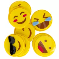 2. Craft With Fun Ozdoba Dekoracyjna Piankowa Samoprzylepna Emotki 463729