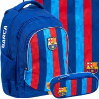 1. Astra Zestaw Szkolny 3el. FC Barcelona Plecak AB340 502023094 + Worek 507023033 + Piórnik 503023041