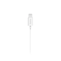 2. Hama Słuchawki Douszne "Glow" z Mikrofonem Lightning Białe