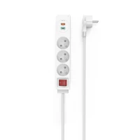 3. Hama Listwa Zasilająca 3GN, 2xUSB C/A