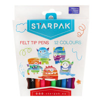 2. Starpak Flamastry Pisaki 12 kolorów 472871