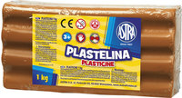 1. Astra Plastelina 1kg Terakota 303111021
