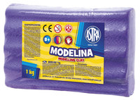 1. Astra Modelina 1kg Fioletowa 304111003