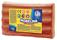 1. Astra Modelina 1kg Czerwona 304111009